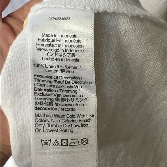 Madewell Cassie White Linen Dress - Picture 9 of 15